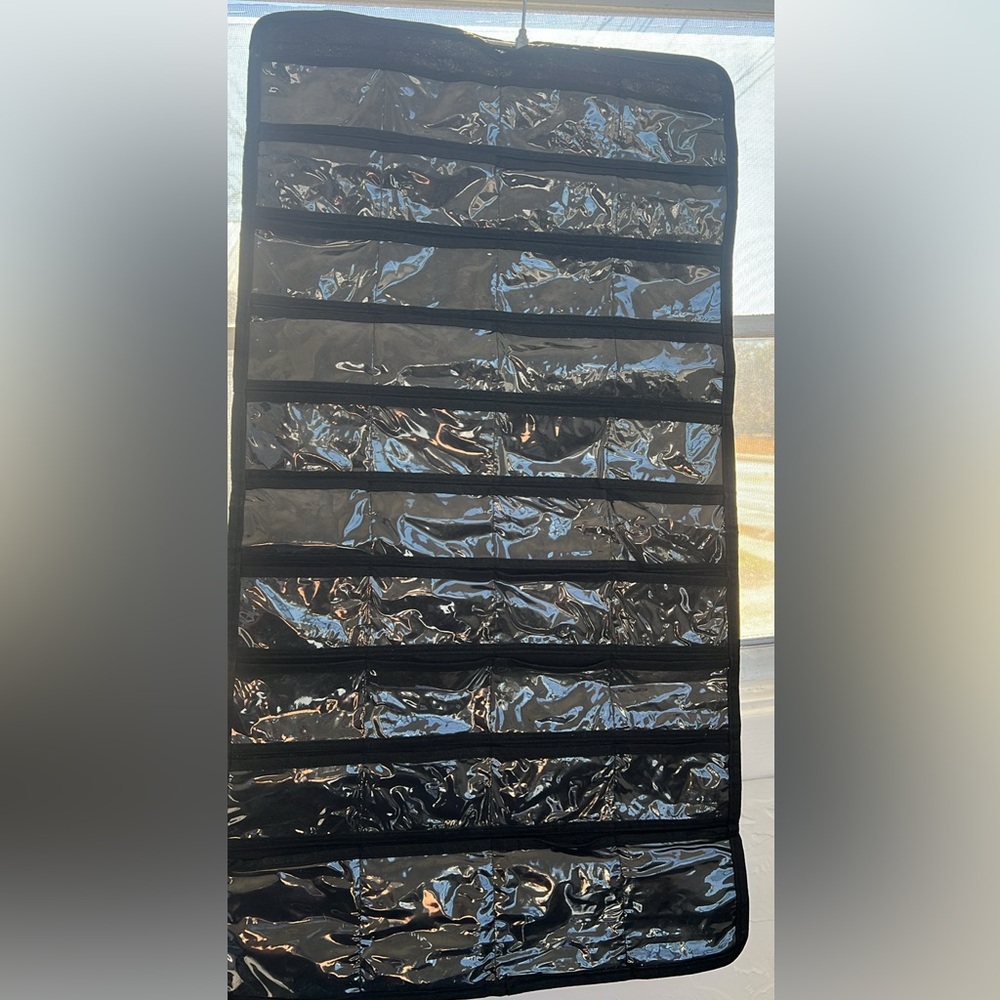 Black Hanging Jewelry Organizer